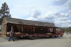On truck to new location