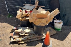 Removed cardboard 7-22-2023